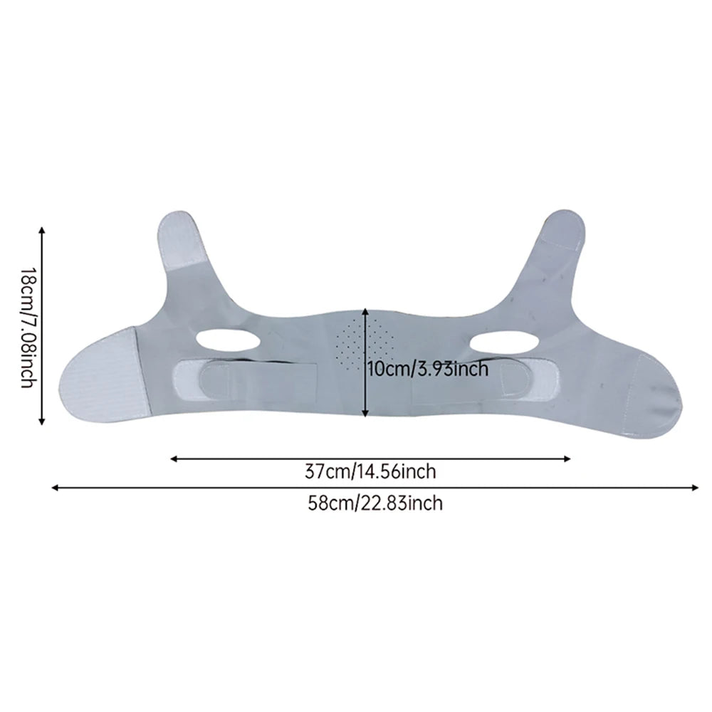 V-Line Lyftmask – Återanvändbart Ansiktsband för Slimmad Dubbelhaka och Uppstramad Ansiktsform